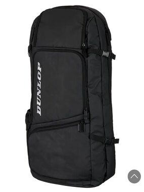 Dunlop Performance Long Backpack Bag Black tennis racquet